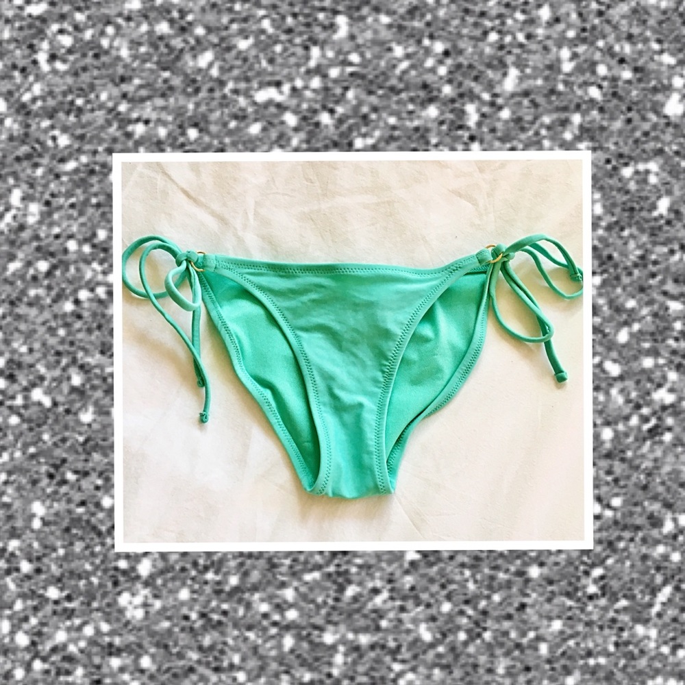 NBW- Turquoise String Bikini Bottoms